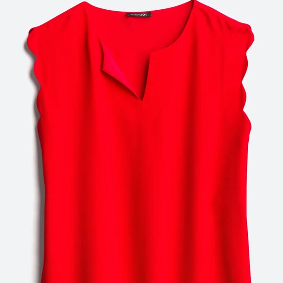 Papermoon Tops - Very Nice Papermoon Mariko Scallop Sleeve Blouse Size M